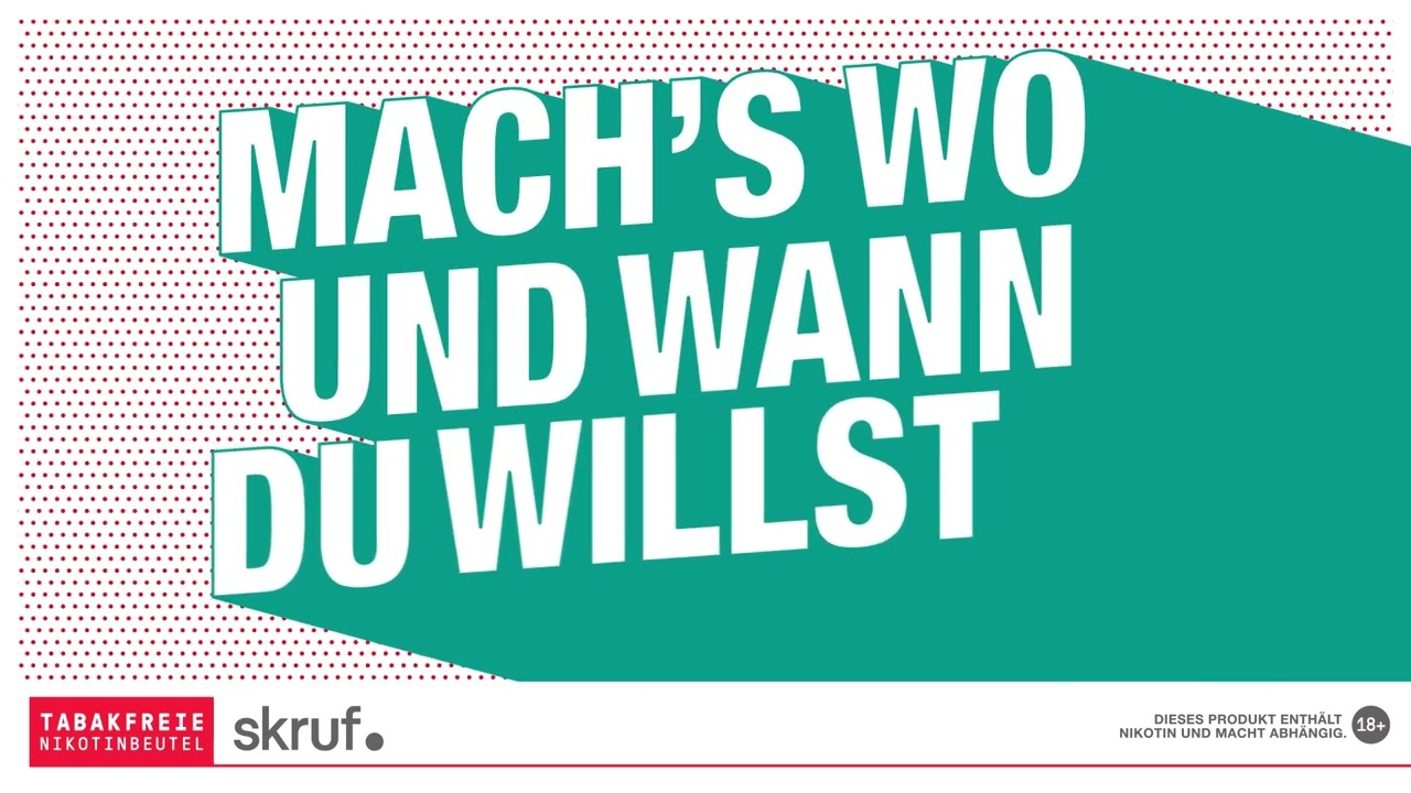 Mach's wo und wann du willst